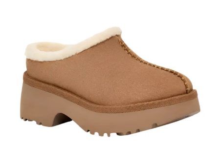 UGG® Women s New Heights Cozy Clog - Chestnut For Cheap