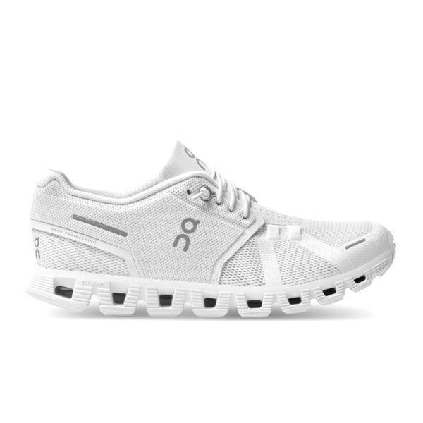 On Running Cloud 5 Running Shoe (Women) - All White Fashion