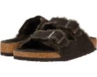 Birkenstock Arizona Shearling in Mocha (regular width) Hot on Sale