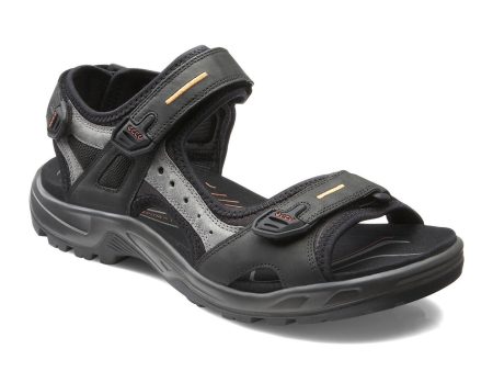 Ecco Men s Yucatan Sandal - Black Mole Online Hot Sale