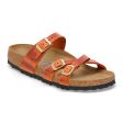 Birkenstock Women s Franca Sandals - Burnt Orange Oiled Leather Sale