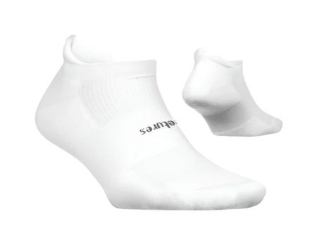 Feetures High Performance Low Cushion Sock - White Discount