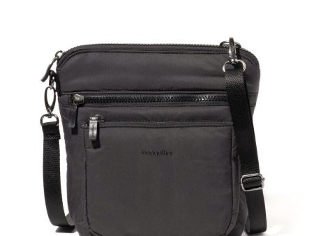 Baggallini Modern Pocket Crossbody - Puff Black For Sale