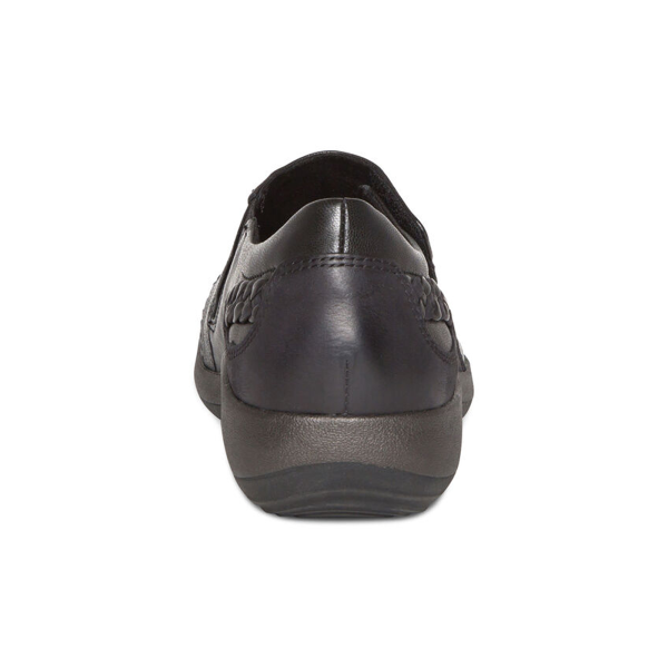 Aetrex Karina Slip On (Women) - Black Leather For Sale