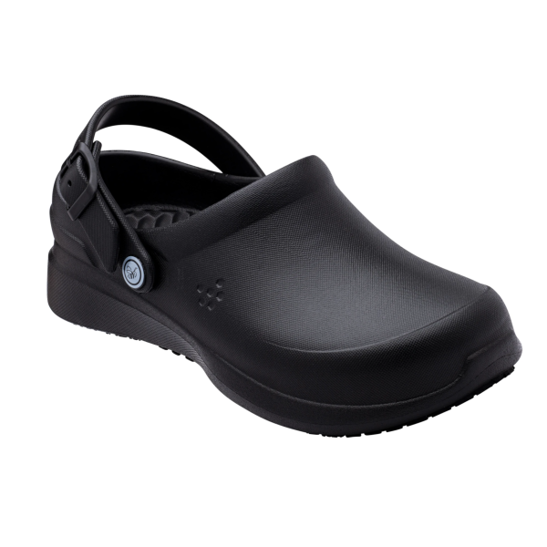 Unisex Slip-Resistant Work Clog - Black For Sale