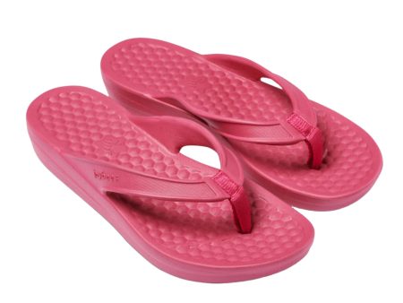 Joybees Women s Varsity Flip Sandal - Beetroot For Cheap