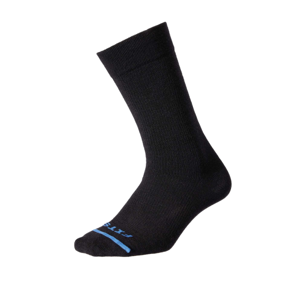 FITS F5001 Business Crew Sock (Unisex) - Black Online Sale