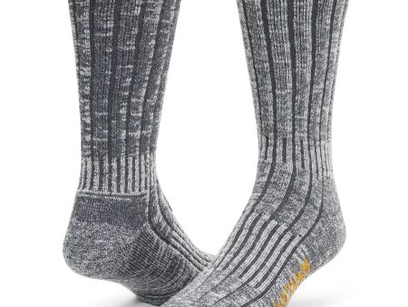 Wigwam Merino Silk Hiker Heavyweight Crew Sock - Charcoal Cheap