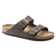 Birkenstock Unisex Arizona Birko-Flor Sandal - Dark Brown Fashion