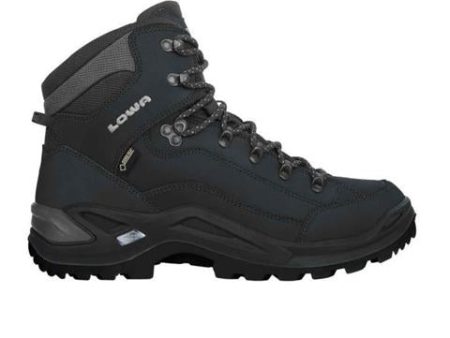 Lowa Renegade GTX Mid (Men) - Deep Black For Sale