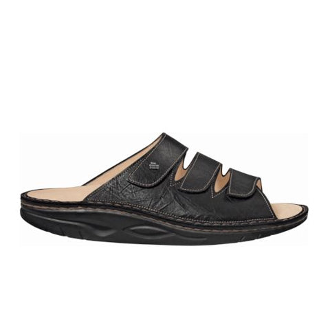 Finn Comfort Andros Slide Sandal (Unisex) - Black For Discount