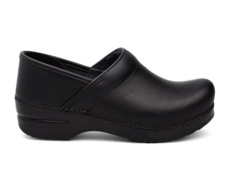 Dansko Professional Clog (Unisex) - Black Cabrio Leather Online