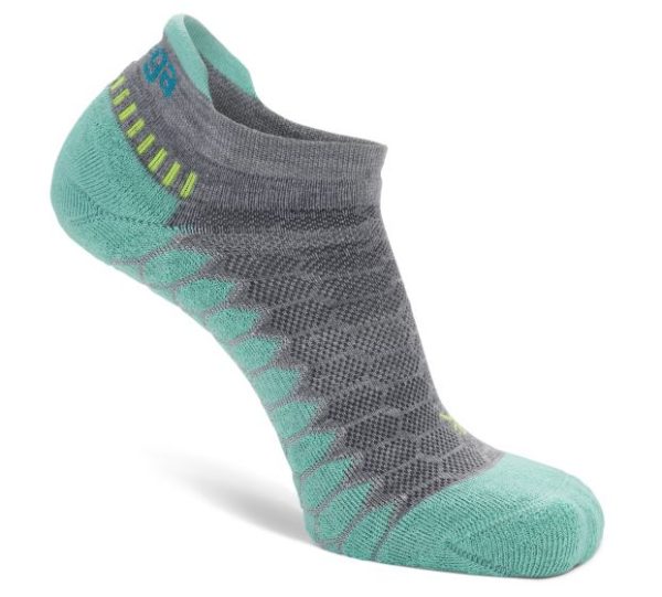 Balega Silver Hidden Comfort No Show Tab - Grey Aqua For Cheap