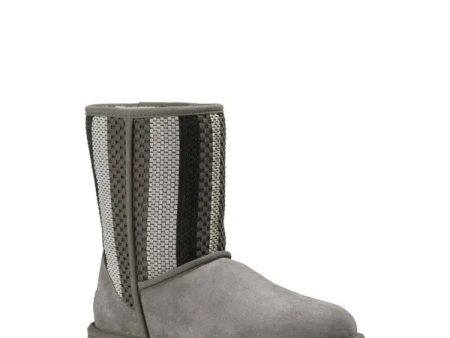 Ugg Classic Short Woven Suede on Sale