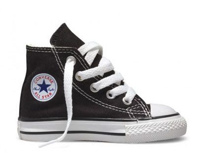 Converse All Star Hi Black (Kids) For Cheap