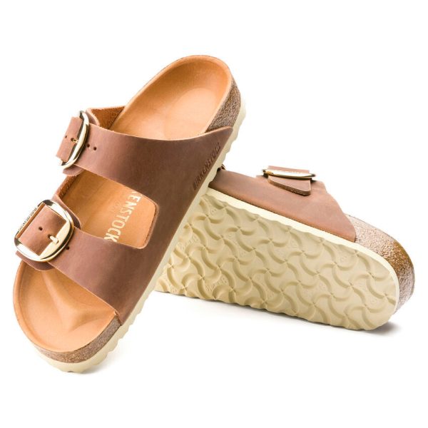 Birkenstock Women s Arizona Big Buckle Sandal - Cognac Online