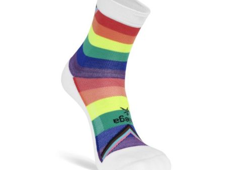 Balega Pride Mini Crew Sock - Rainbow Fashion