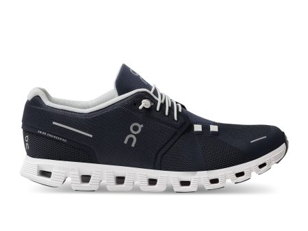 On Running Cloud 5 Running Shoe (Men) - Midnight White Sale