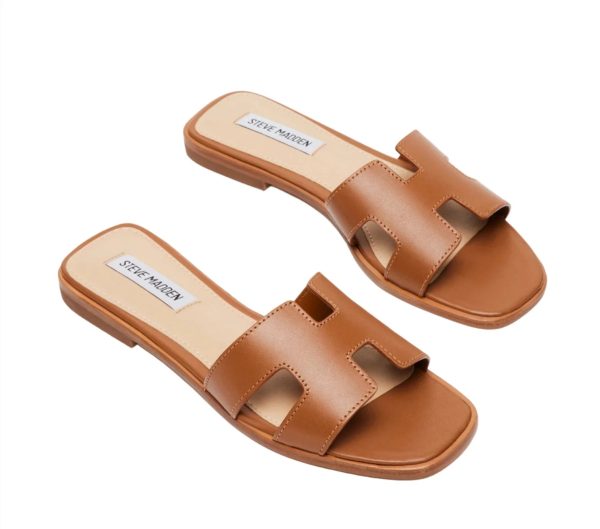 Women s Hadyn Leather Sandals - Cognac Hot on Sale