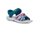 Teva Youth Tirra (Sizes Big Kids   4 - 7) - Blue Coral Multi Hot on Sale