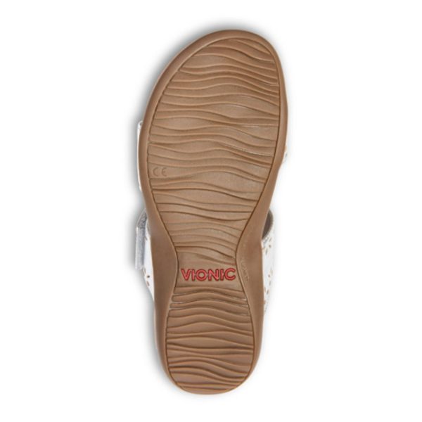 Vionic Randi II Slide Sandal (Women) - White Sale