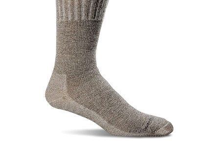 Sockwell Big Easy Relaxed Fit Crew Sock (Women) - Bark For Cheap