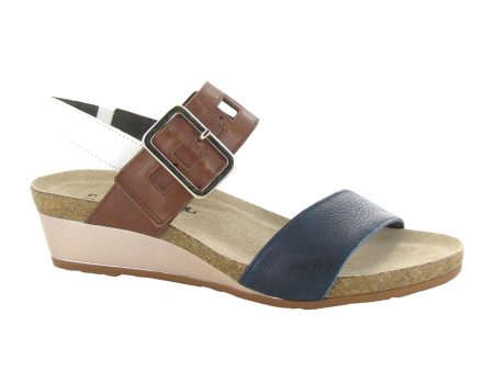 Naot Dynasty Wedge Sandal (Women) - Soft Ink Leather Soft Chestnut Leather Soft White Leather Cheap