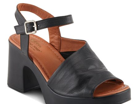 Spring Step Women s Cello Sandals - Black For Cheap