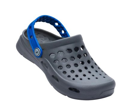 Joybees Kids  Active Clog - Charcoal Sport Blue Supply