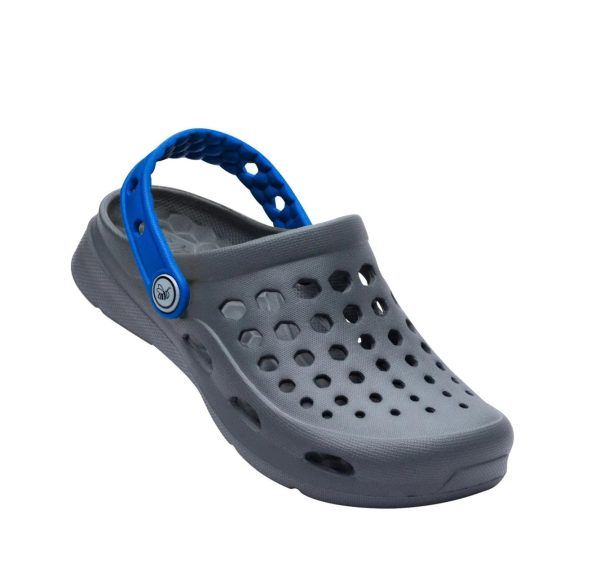 Joybees Kids  Active Clog - Charcoal Sport Blue Supply