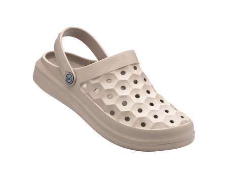 Joybees Unisex Varsity Clog - Taupe Online Hot Sale