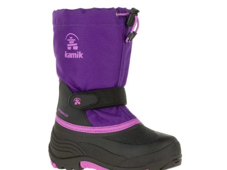 Kamik Kids  Waterbug 5 Waterproof Boots - Purple Cheap