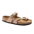 Birkenstock Mayari Soft Footbed Sandal (Women) - Sandcastle Nubuck For Discount