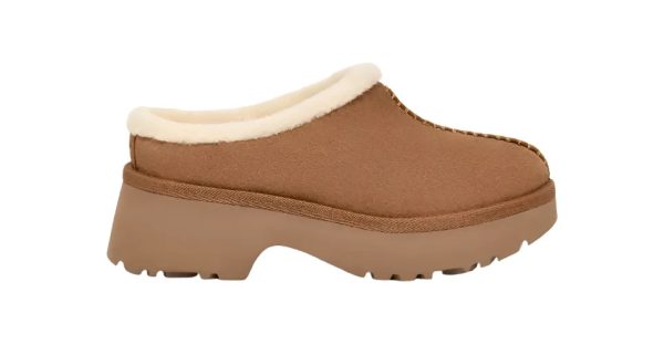 UGG® Women s New Heights Cozy Clog - Chestnut For Cheap