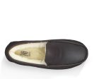 UGG® Men s Ascot Leather Slipper - Dark Spice on Sale