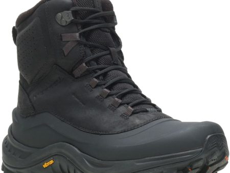 Merrell Men s Thermo Overlook 2 Mid Boot Waterproof w  Arctic Grip - Black on Sale