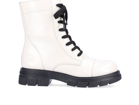 Rieker Tora Z9122-80 Mid Boot (Women) - Offwhite Online