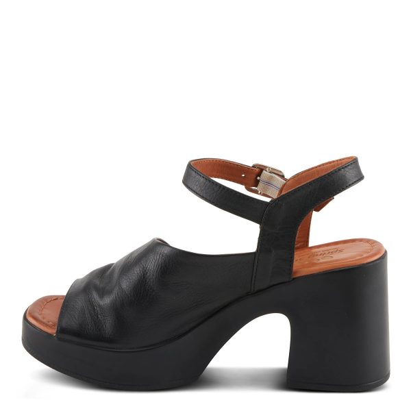 Spring Step Women s Cello Sandals - Black For Cheap