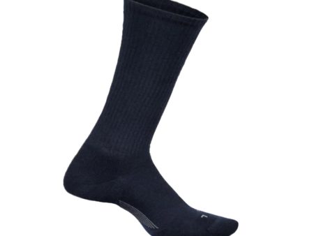 Feetures Men s Max Cushion Crew Sock - Navy Online Hot Sale