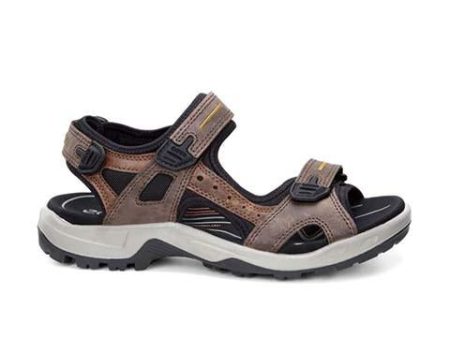 ECCO Yucatan Active Sandal (Men) - Espresso Cocoa Brown Black Cheap