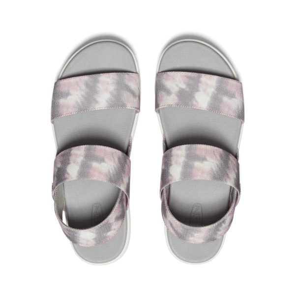 Keen Women s Elle Backstrap Sandal - Fawn Tie Dye Star White For Cheap