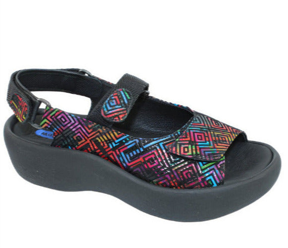 Wolky Women s Jewel Sandal - Multi Corza Print on Sale