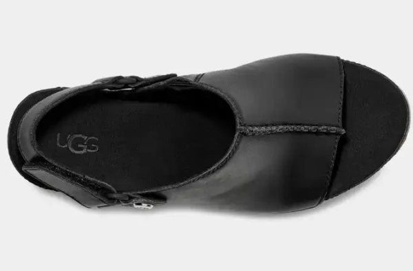 UGG® Women s Abbot Adjustable Slide Sandal - Black Cheap