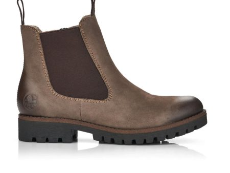 Rieker Payton 78578-25 Chelsea Boot (Women) - Mud Online Hot Sale