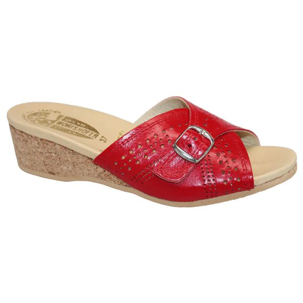 Wörishofer Women s 251 Sandal - Red Discount