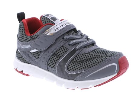 Tsukihoshi Youth Velocity (Sizes 1.5 - 7) - Gray Red Online