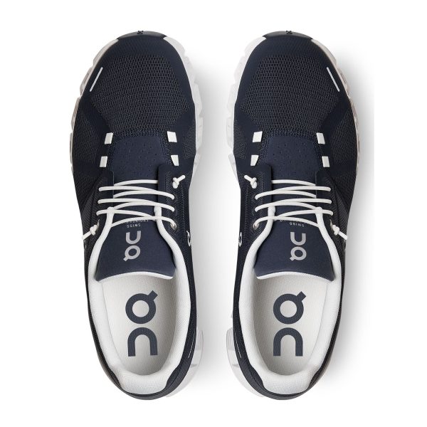 On Running Cloud 5 Running Shoe (Men) - Midnight White Sale