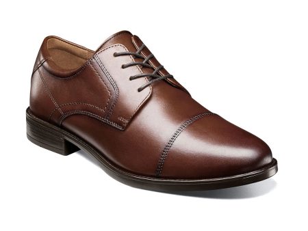 Florsheim Men s Midtown Cap Toe Oxford - Cognac Online now