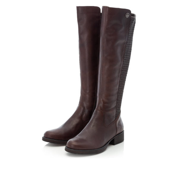 Rieker Women s Faith Tall Boot - Brown Online Sale