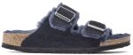 Birkenstock Arizona Shearling in Midnight For Cheap